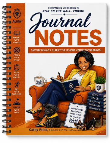 Journal Notes workbook by Cathy Price.