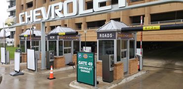 RFID Parking Application at Dickies Arena in Ft. Worth TX