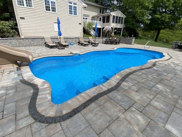 freeform pool installed by armstrong pools & outdoors - billabong cove