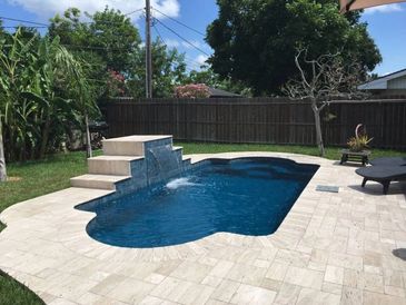 roman pool installed by armstrong pools & outdoors - roman
