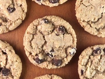 Crisp yet chewy this cookie is a twist on America's favorite cookie and always a crowd pleaser.