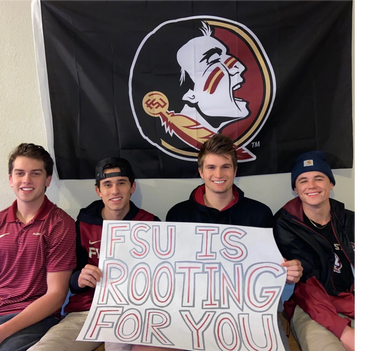 Florida State - Mason Monteleone and room mates - Tallahassee Florida