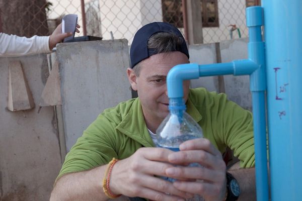 Our design produces clean water