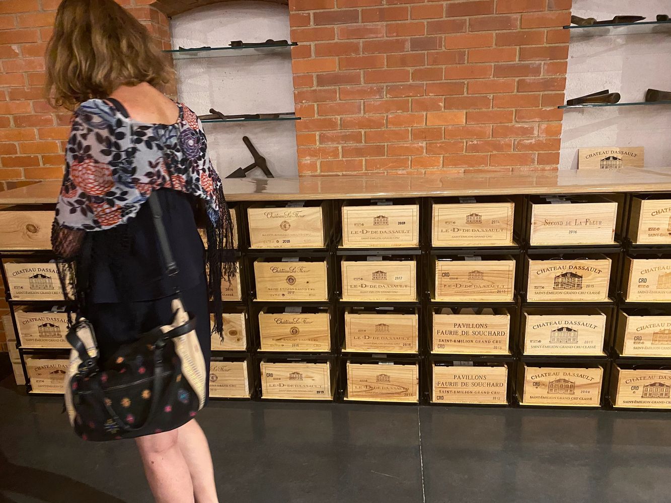 A visit to the Chateau Dassault winery in Bordeaux, France