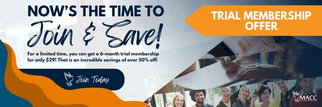LOWEST PRICE EVER ON  A COUNSELOR MEMBERSHIP!  

Check out this trial offer!
https://macc.wildaprico