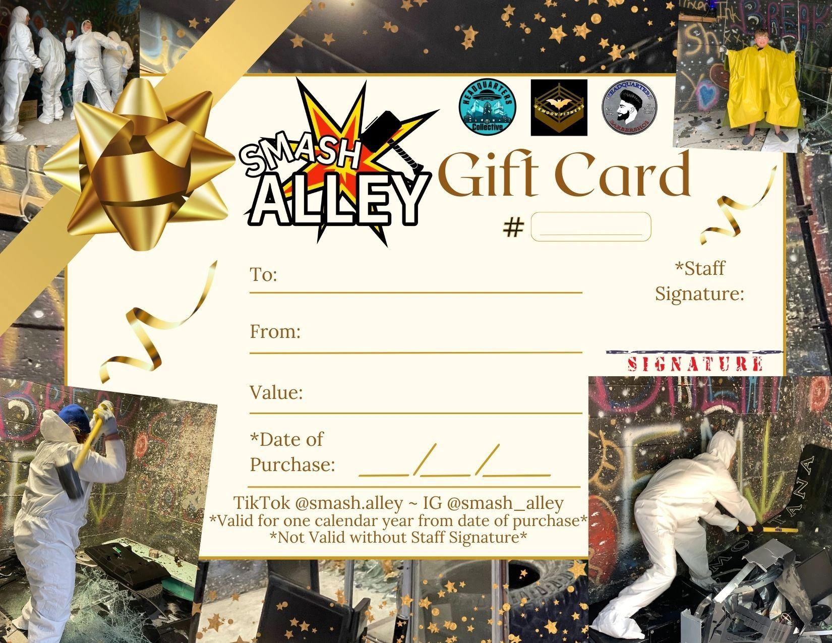 Smash Alley Gift Card