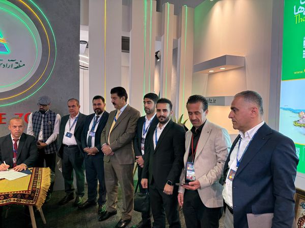 Hedi Fatih Company Manager at the International Exhibition