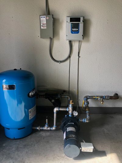 A variable speed centrifugal pump system,