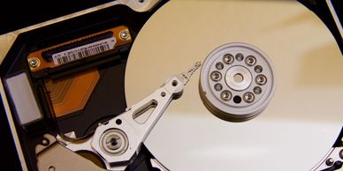 Hard disk drive used for computer storage