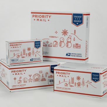 Priority Mail Boxes, Mailing Priority Mail packages