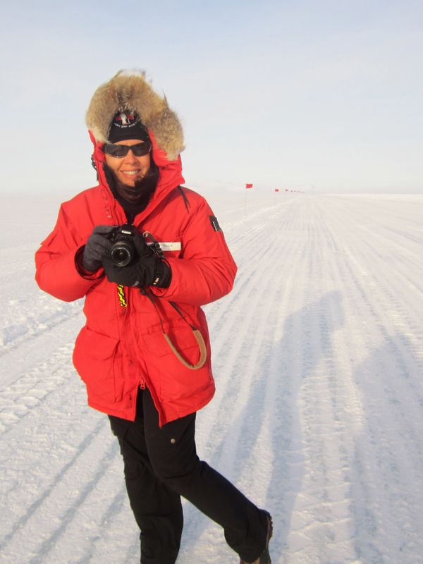 Outside of McMurdo Station, Antarctica