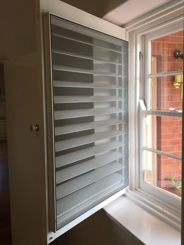 Aluminium Shutter with Flyscreen