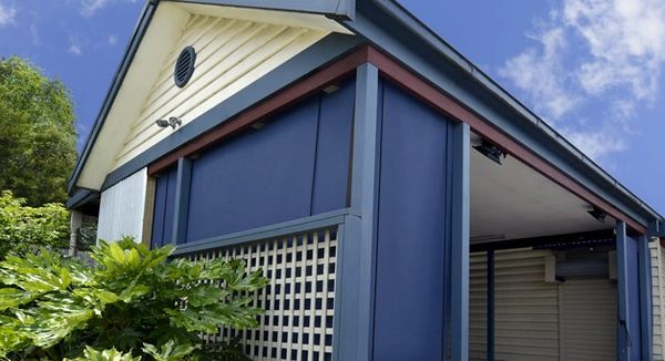 Rope and Pulley Awning