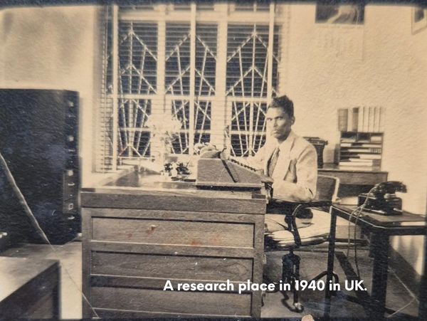A research place in 1940 in UK.