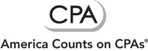 CPA logo reads 'America Counts on CPAs'