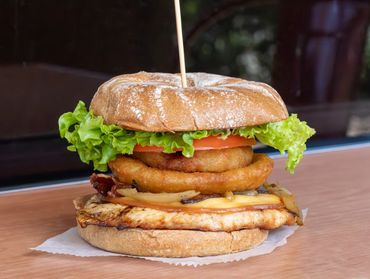 Smoked Gouda Bacon Chicken Club