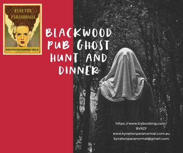Blackwood Pub Ghost Tour and Dinner