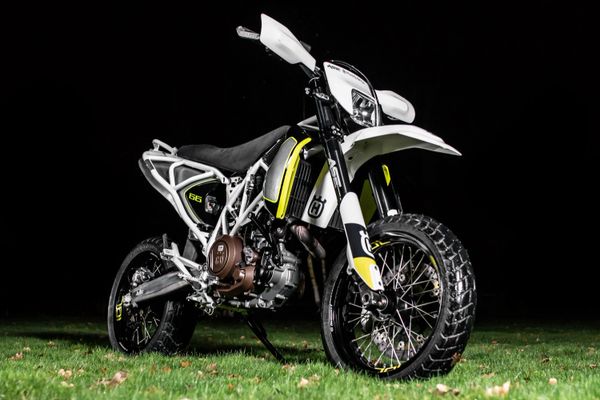 Husqvarna 701 supermoto custom by ASE Custom motorcycles, West midlands, UK