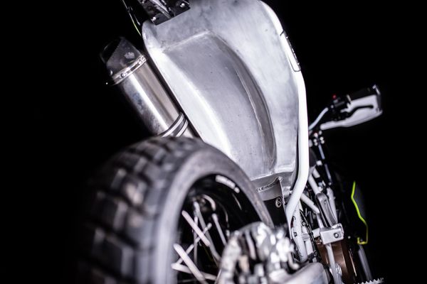 Husqvarna 701 supermoto custom by ASE Custom motorcycles, West midlands, UK