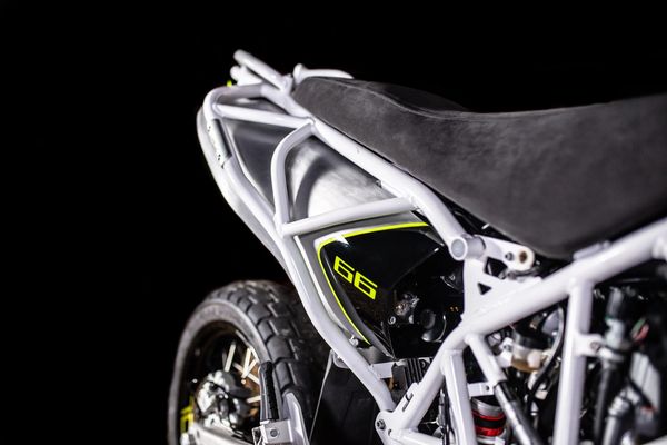 Husqvarna 701 supermoto custom by ASE Custom motorcycles, West midlands, UK