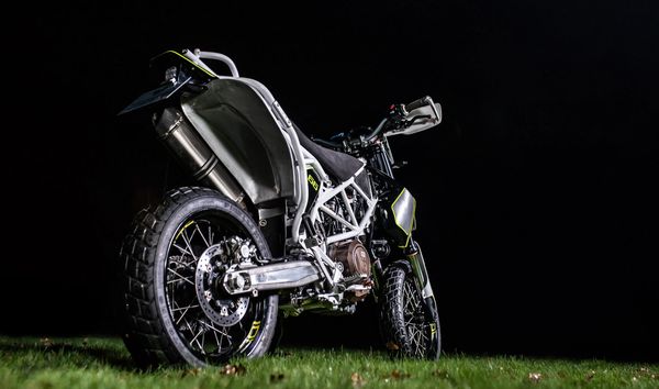 Husqvarna 701 supermoto custom by ASE Custom motorcycles, West midlands, UK