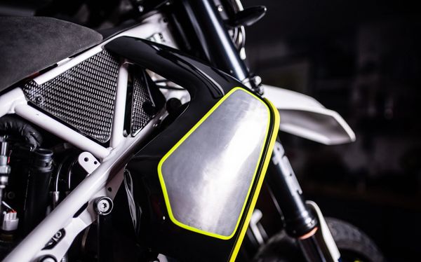 Husqvarna 701 supermoto custom by ASE Custom motorcycles, West midlands, UK