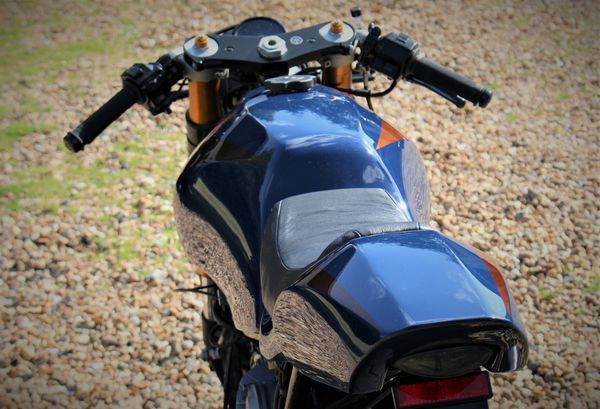 ASE Custom motorcycles Yamaha Virago XV920 Cafe racer.