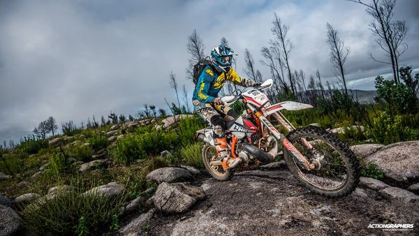 Extreme enduro on KTM 300EXC in Portugal