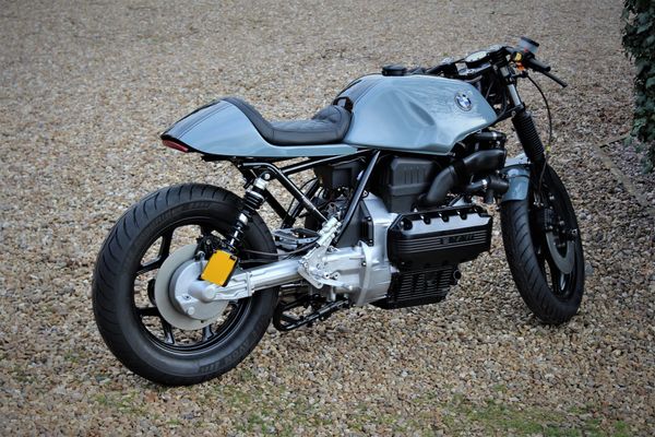 BMW K100 Cafe racer build by ASE Custom motorcycles