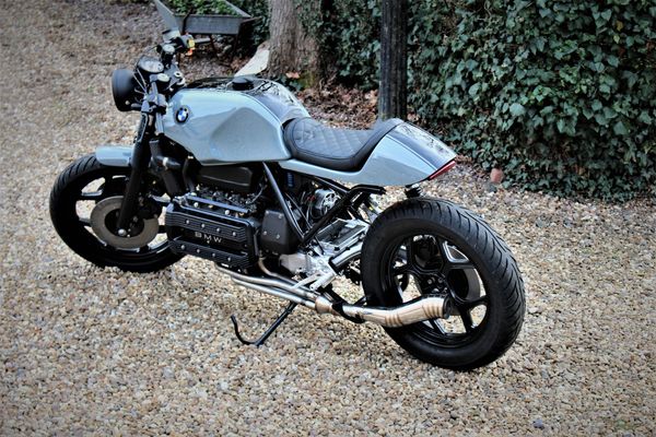 BMW K100 Cafe racer build by ASE Custom motorcycles, West Midlands, UK