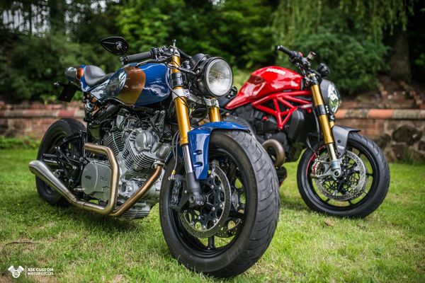 Ducati monster 1200S & Yamaha XV920 custom