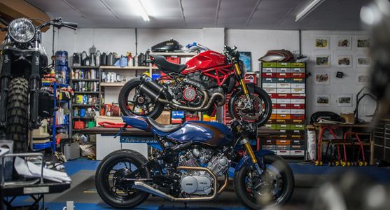 Inside the best motorcycle builder in the UK, ASE Custom motorcycles workshop