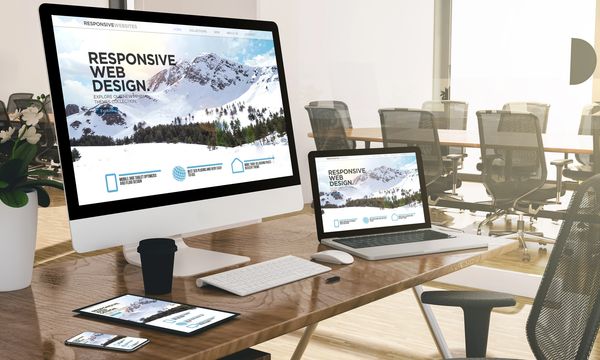 Responsive website design workspace setup