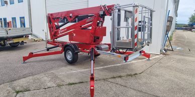 trailer mounted boom lift