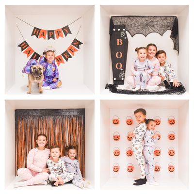 Halloween mini box photography session