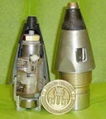 The JAU-22/B Impulse Cartridge provides a power source for ejection of a Sonobuoy.