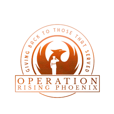 Logo with a phoenix and text for Operation Fire Extinction.