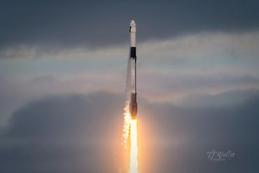 Axiom-3 Falcon 9 Ascent (2758D500)
