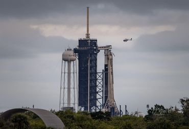 Axiom-3 Falcon 9 NASA Chopper Pass (2645D500)