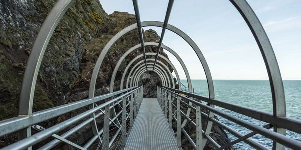 Gobbins on the Antrim Coast