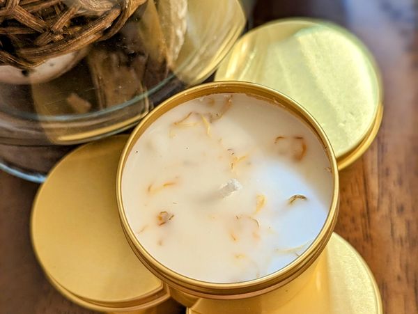 Tobacco Vanilla Soy Coconut Candle, 3.5 ounce