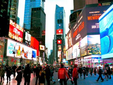 Times Square taken by Reinert Webb