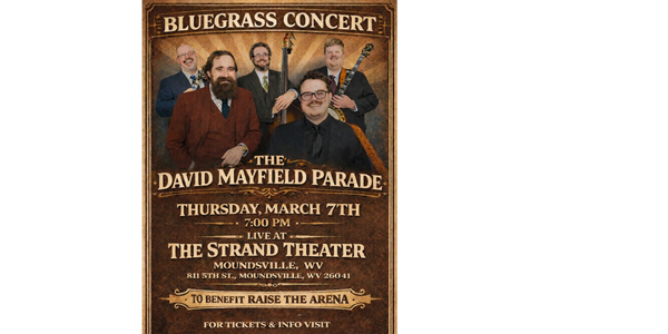 A Bluegrass Extravaganza
The Strand Theater
March 7th 7:00pm to get tickets visit https://www.strand