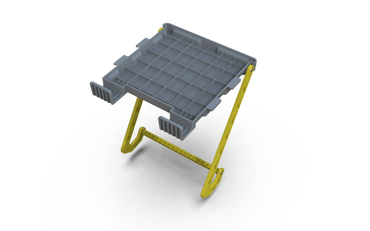 NYLOTREAD Ladder Work Platform, Ladder Platform Accessory, Ladder Step Attachment