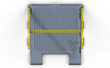 NYLOTREAD Ladder Work Platform, Ladder Platform Accessory, Ladder Step Attachment