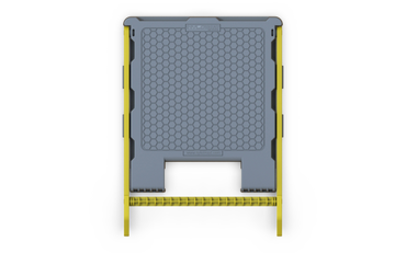NYLOTREAD Ladder Work Platform, Ladder Platform Accessory, Ladder Step Attachment