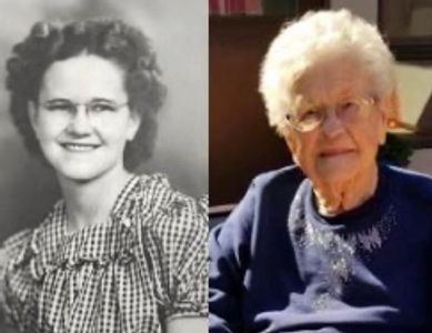 Thanksgiving morning, November 26, 2020, Betty Gilbert, rejoined the love of her life,