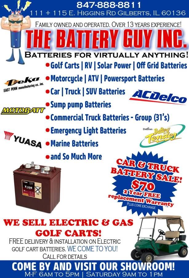 Batteries for your everyday needs it all starts with The Battery Guy Inc.