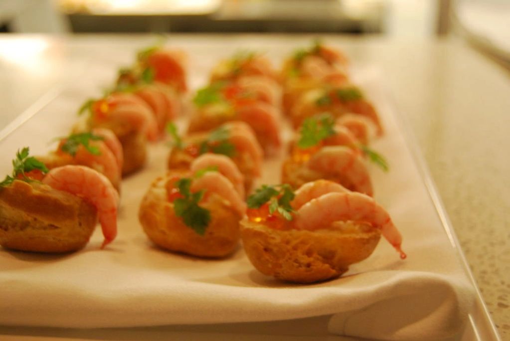 Shrimp Gougeres