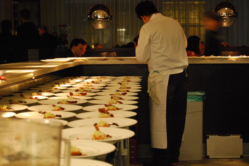 Finishing the Plates...